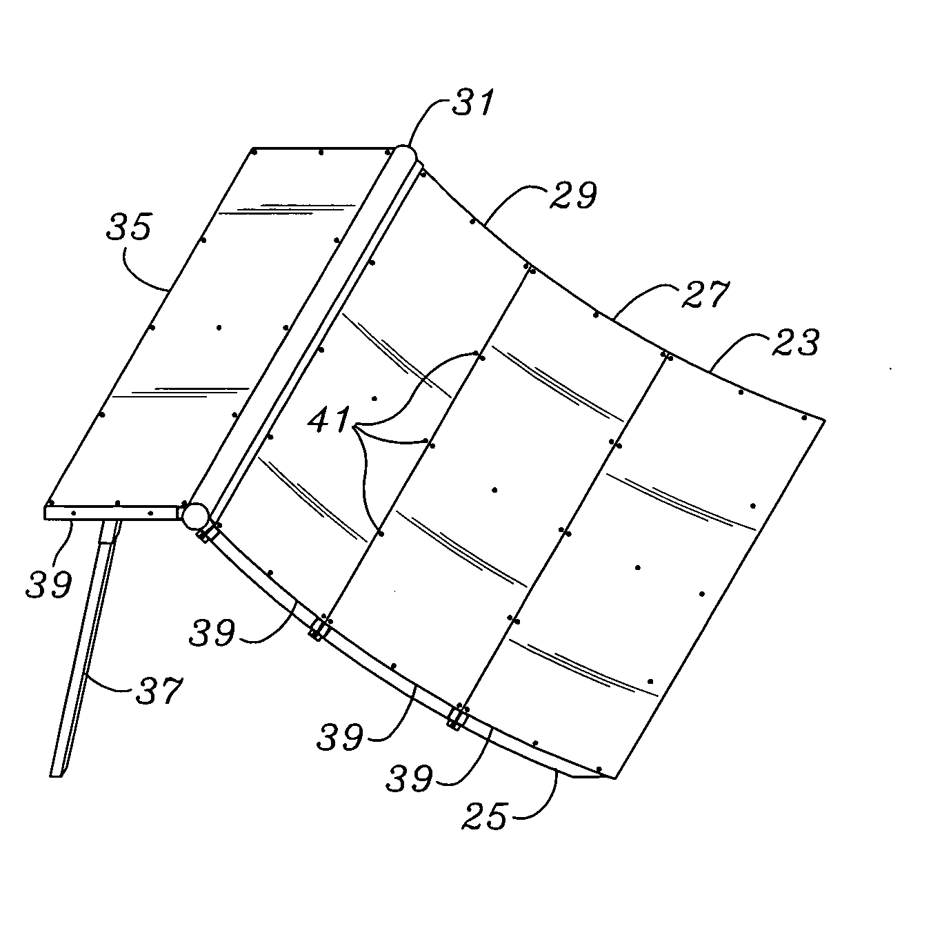 Extreme sports ramp system