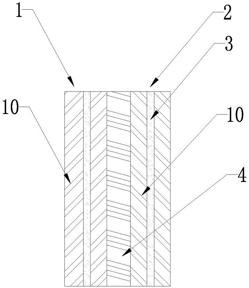 Three-dimensional cotton water-washing-resisting bra cup pad and preparation method thereof