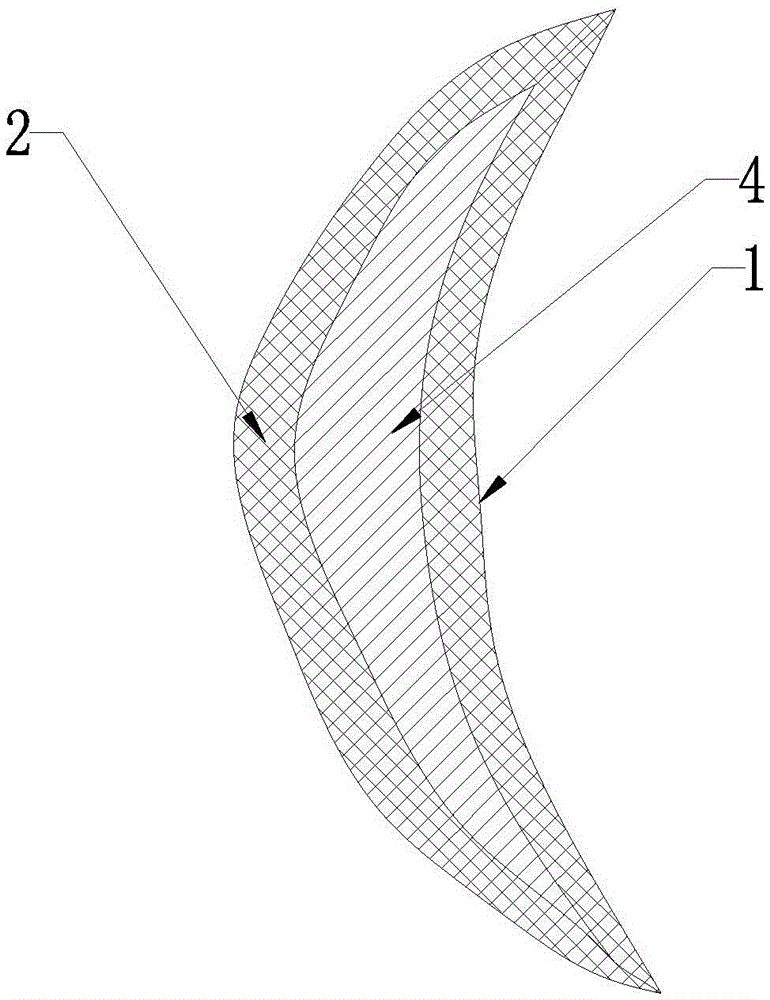 Three-dimensional cotton water-washing-resisting bra cup pad and preparation method thereof