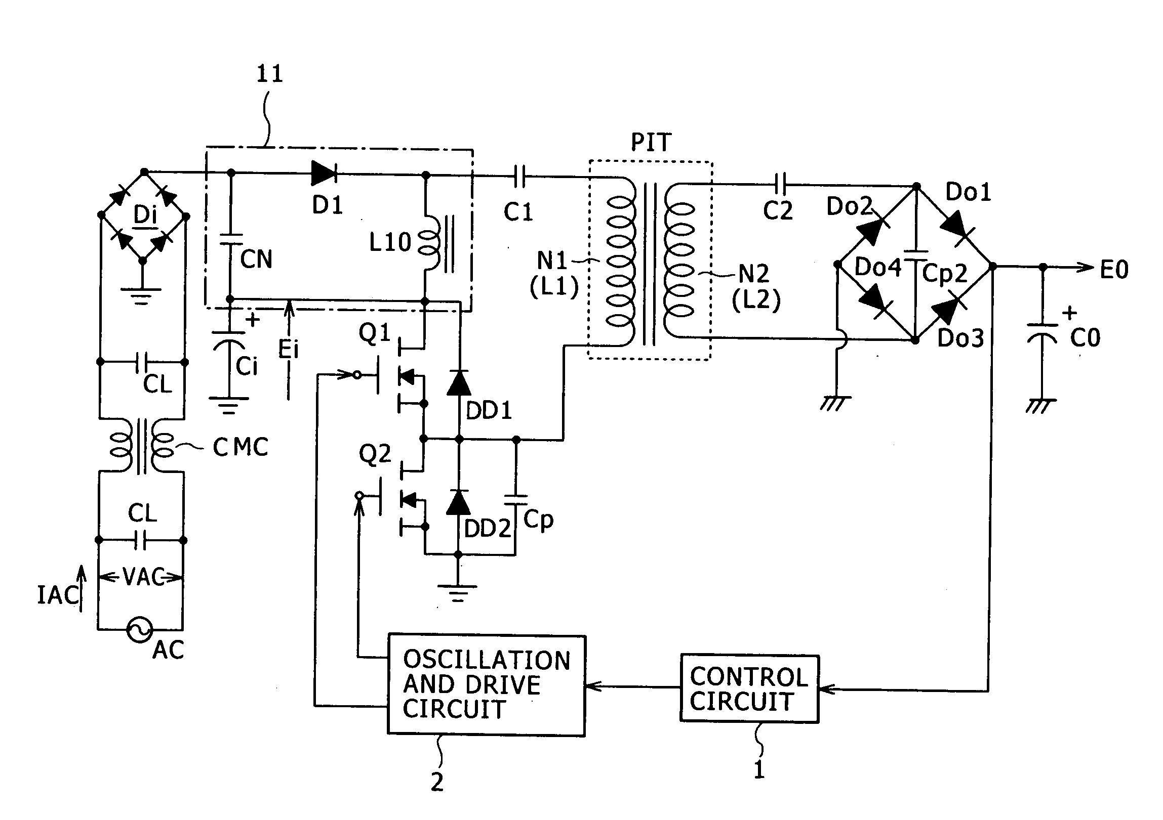 Switching power supply circuit