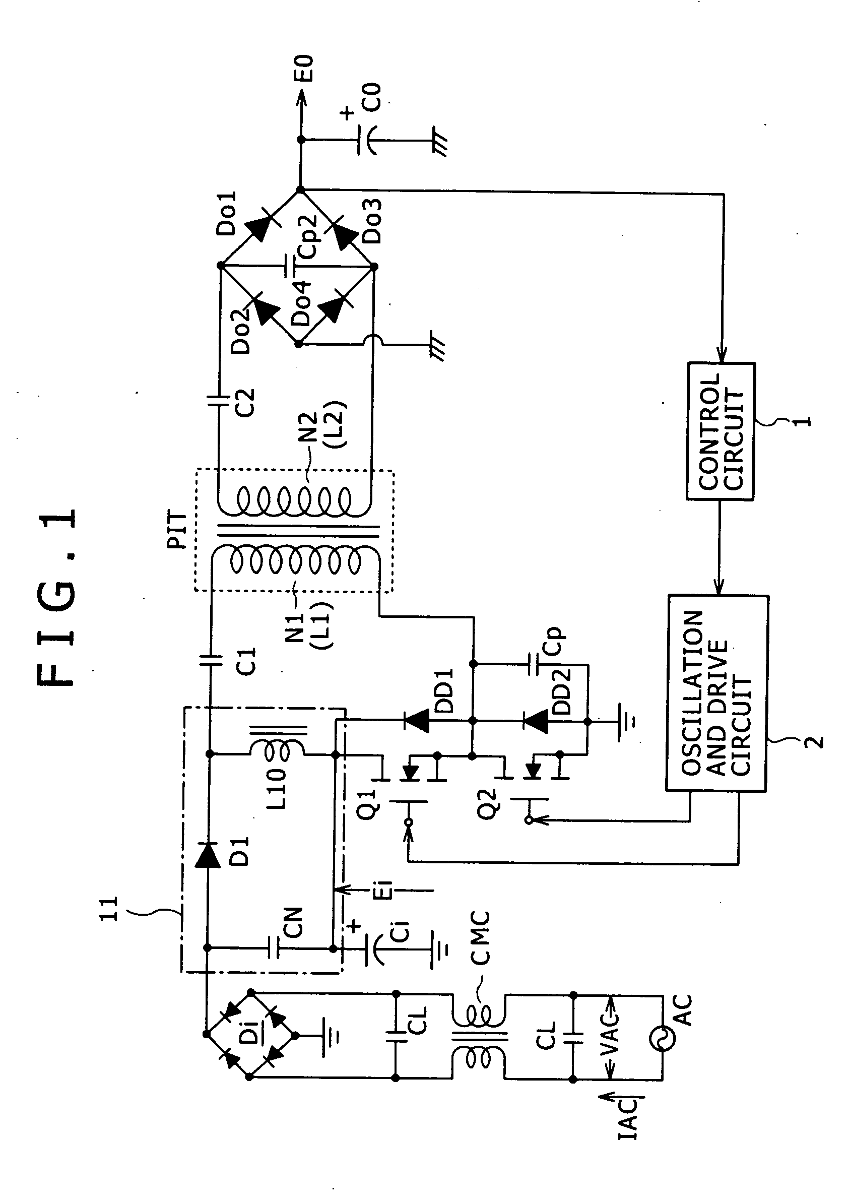 Switching power supply circuit