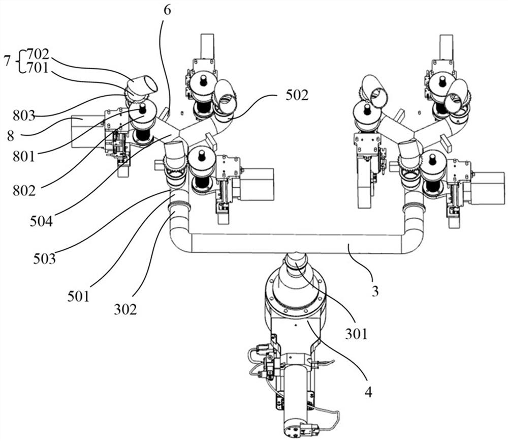 A multi-channel multi-control type vacuum pumping system equipment and vacuum pumping method