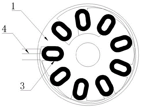 Miniature coreless generator