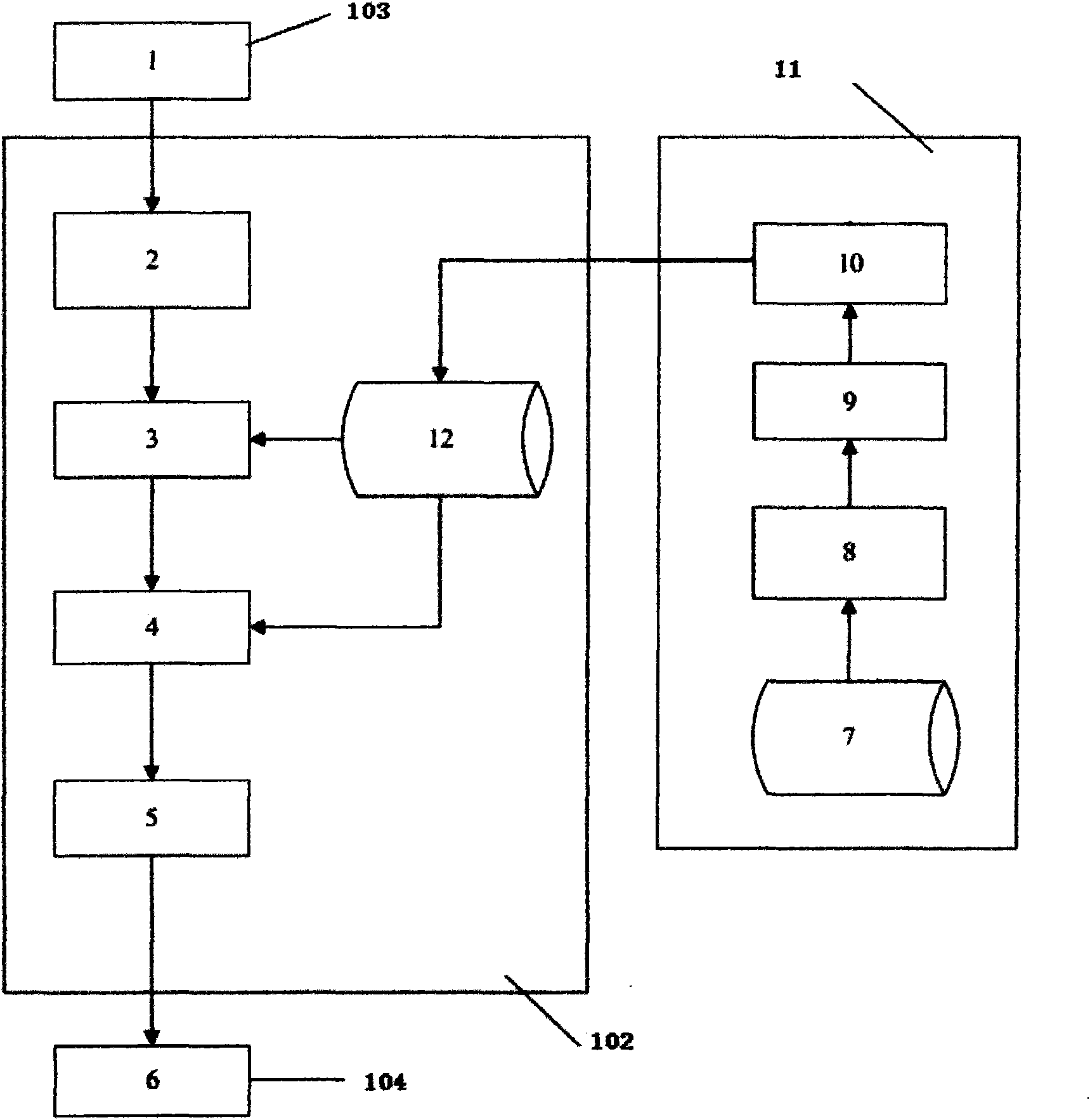 Voice database structure compression used for embedded voice synthesis system and use method thereof