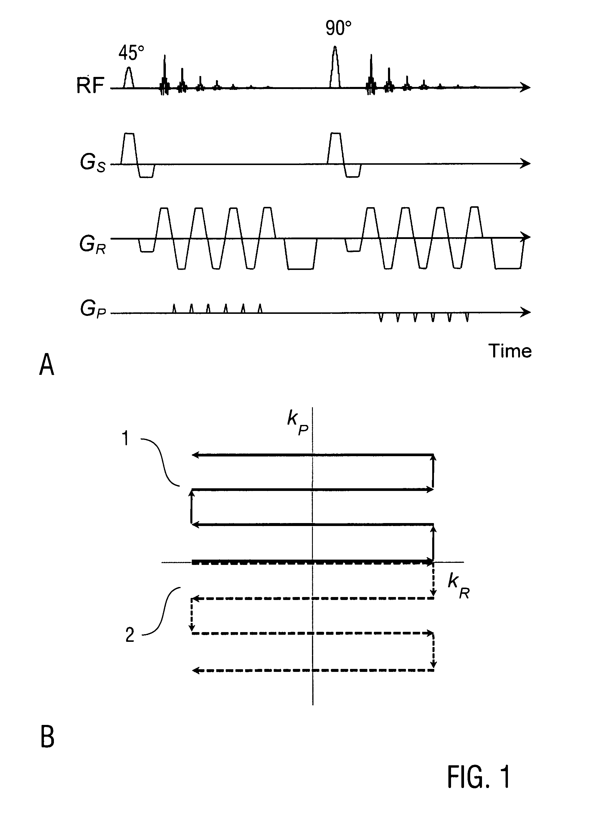 Magnetic resonance imaging with improved imaging contrast