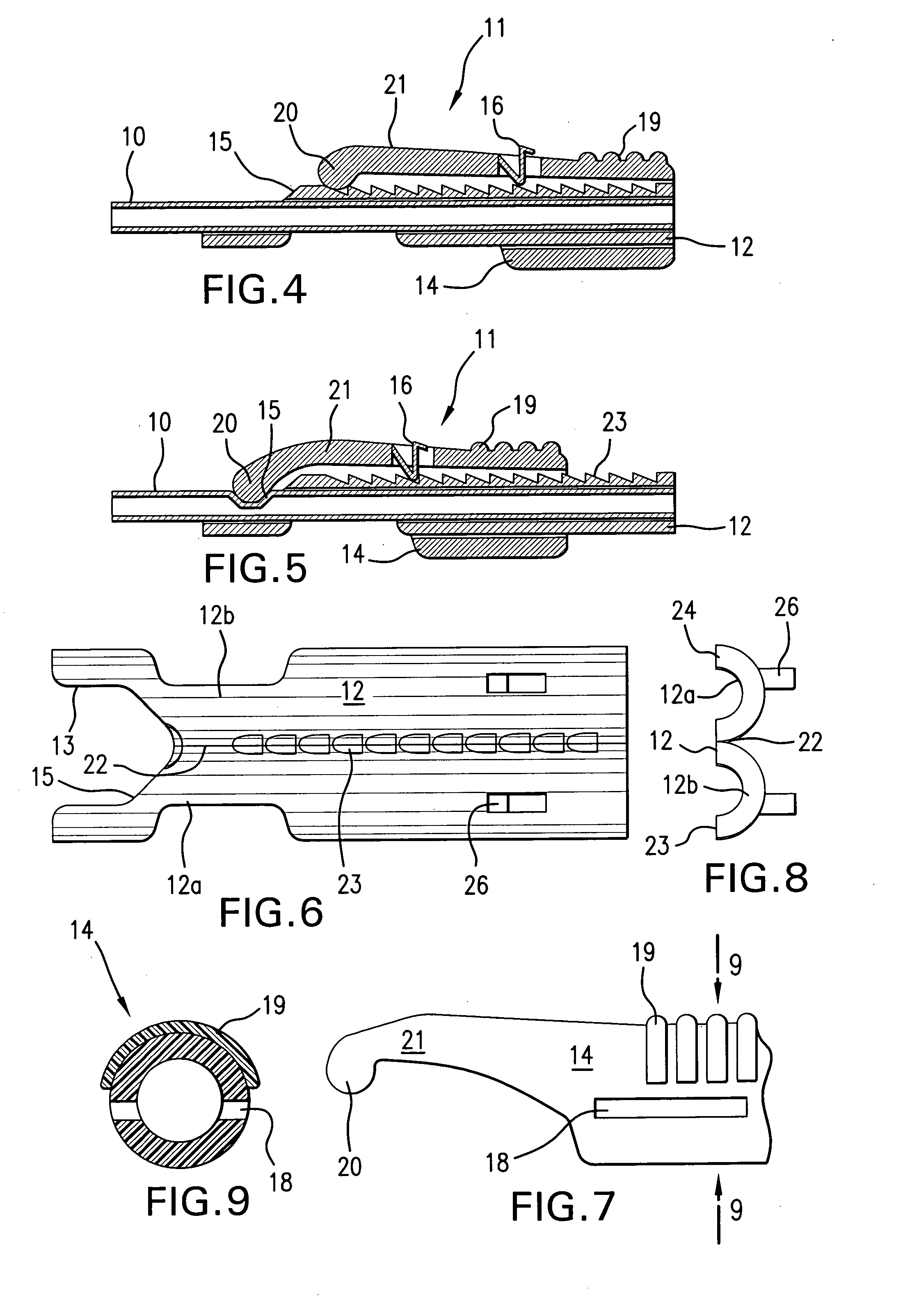 Medical in-line flow control clamp device