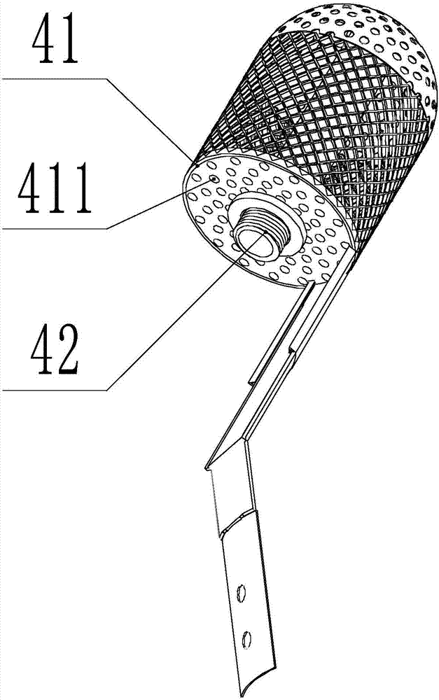 A kind of internal support device of femoral head