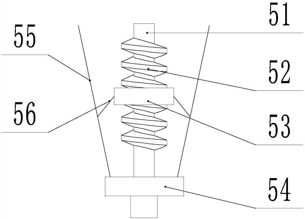 A kind of internal support device of femoral head