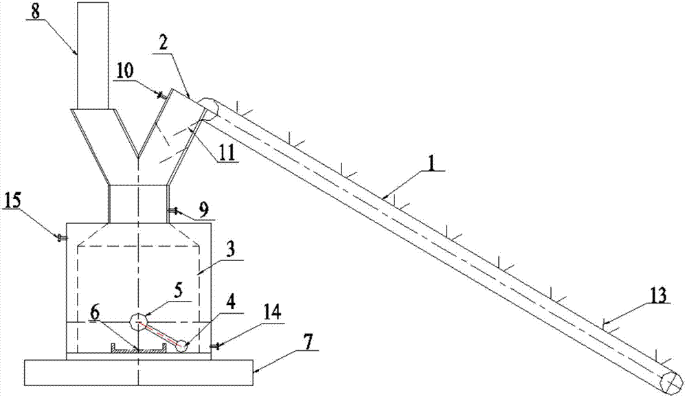 Small-equivalent waste propellant flash burning treatment device