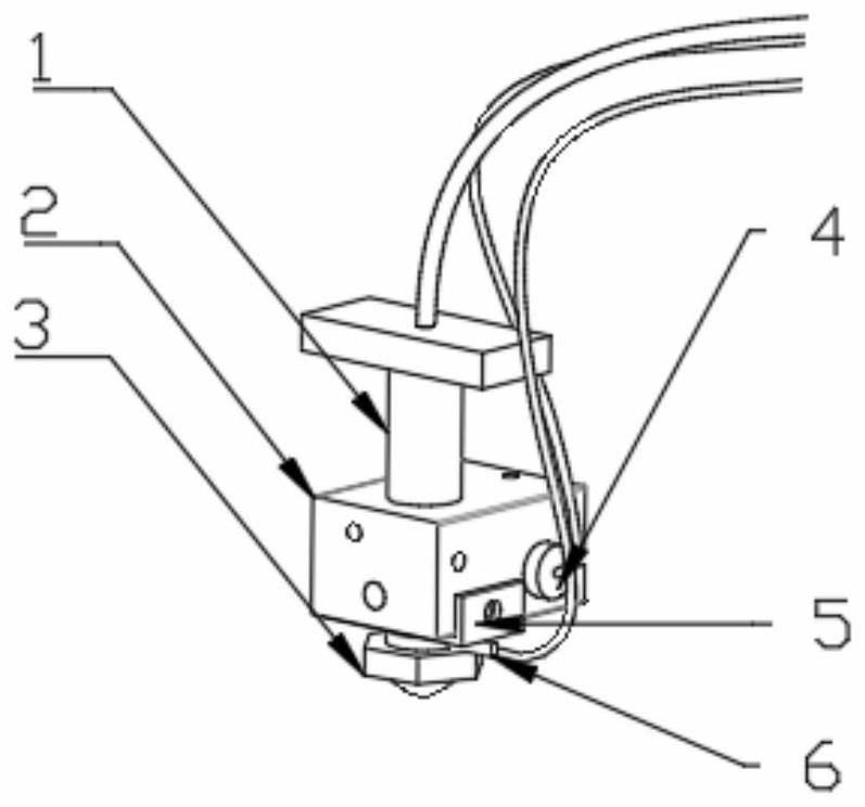 An unsupported melt electrospinning direct writing device with tiny three-dimensional structure