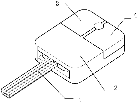 Intelligent key structure and method