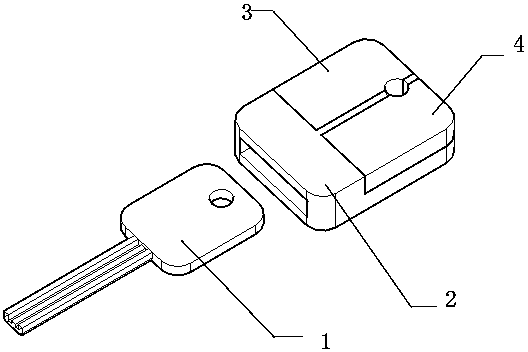 Intelligent key structure and method