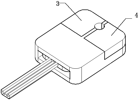 Intelligent key structure and method