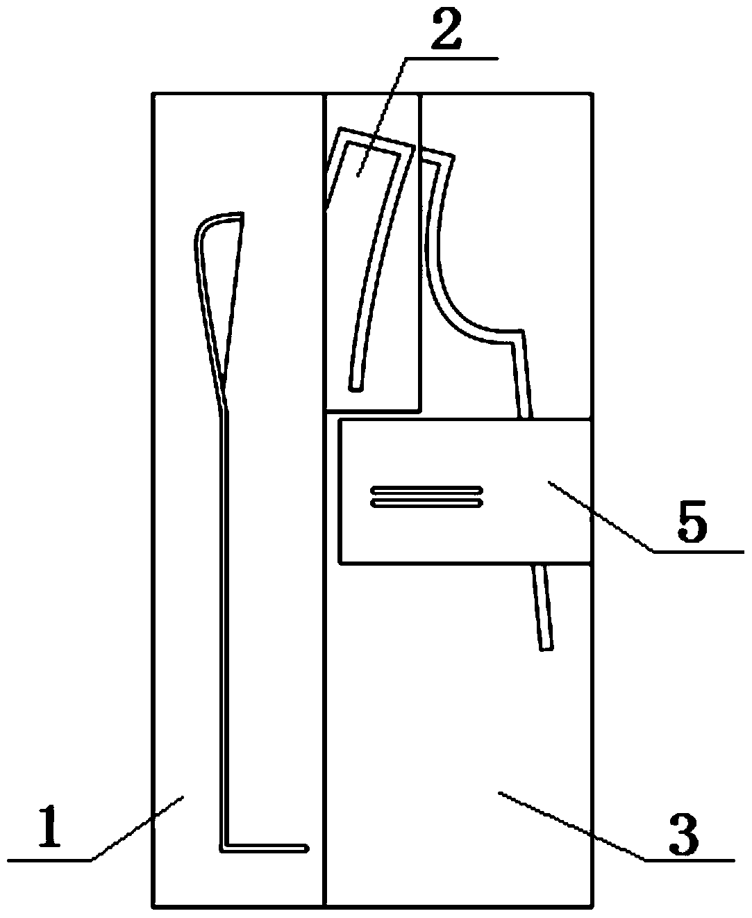 Sewing Jig for Clothing Front Panel Closure for Opening Welt Flap Pockets