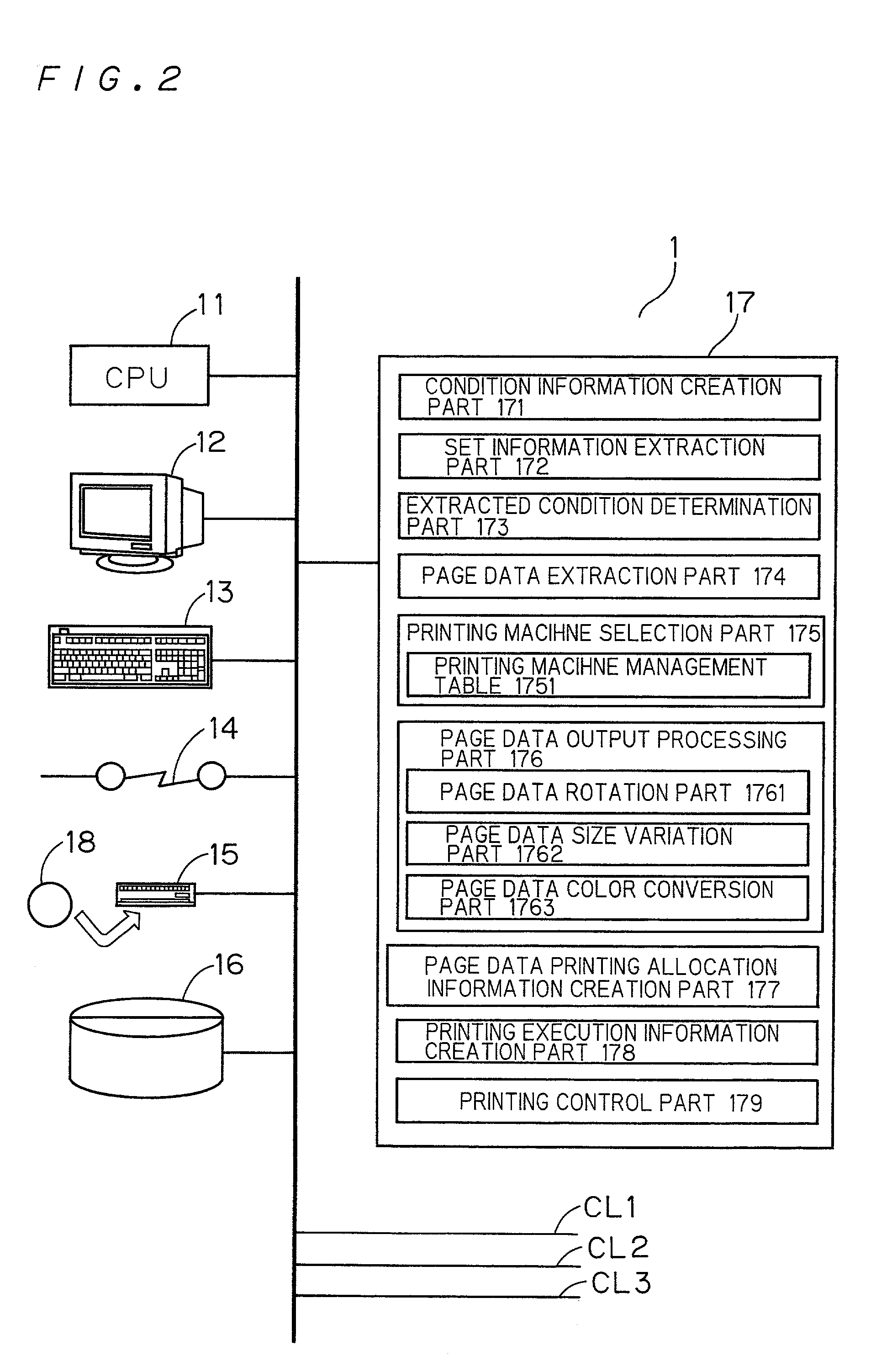 Printing system, controller used in printing system, and printing apparatus