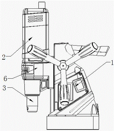 Drilling rig with mechanical positioning device