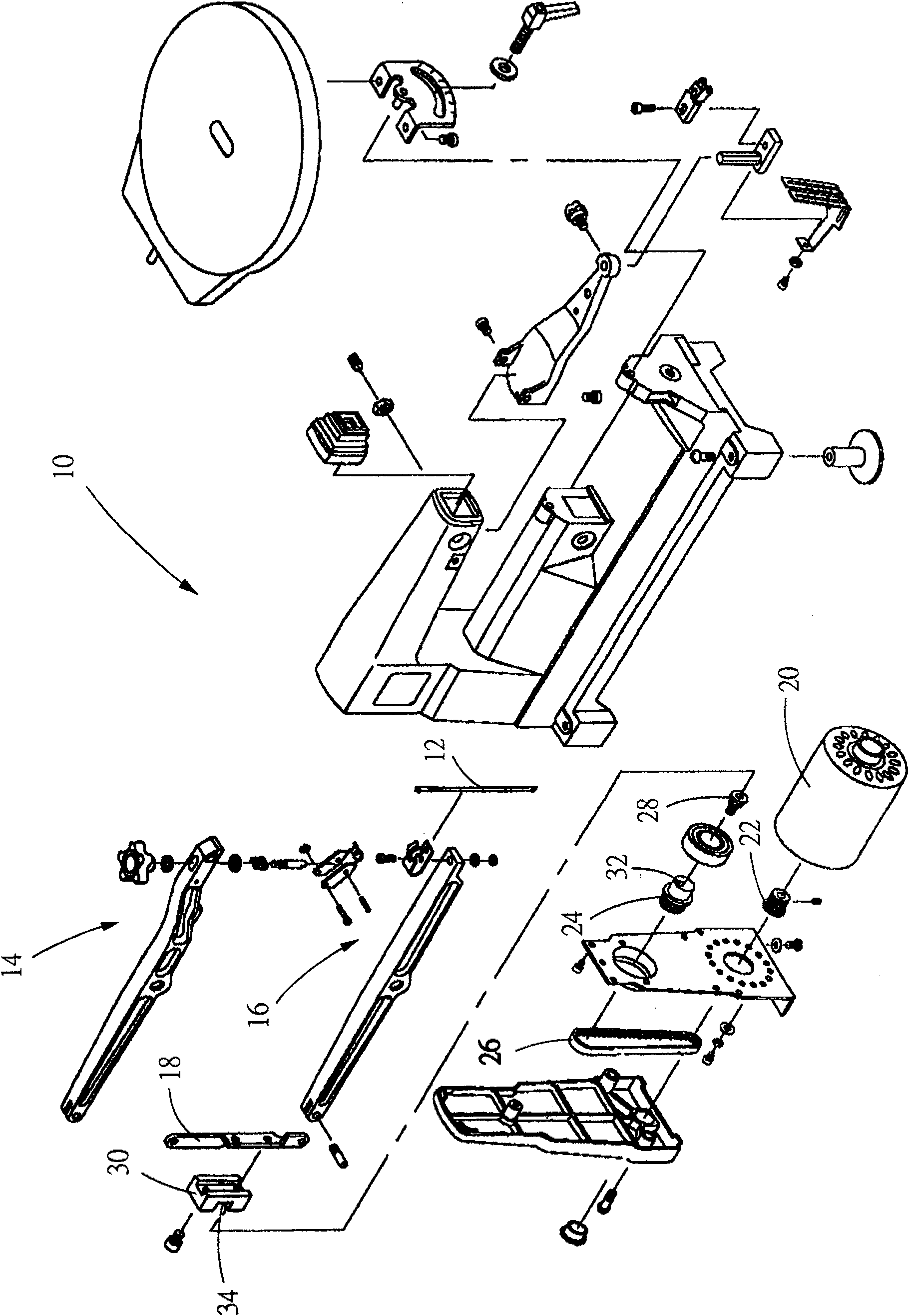 Duplicating cutting machine