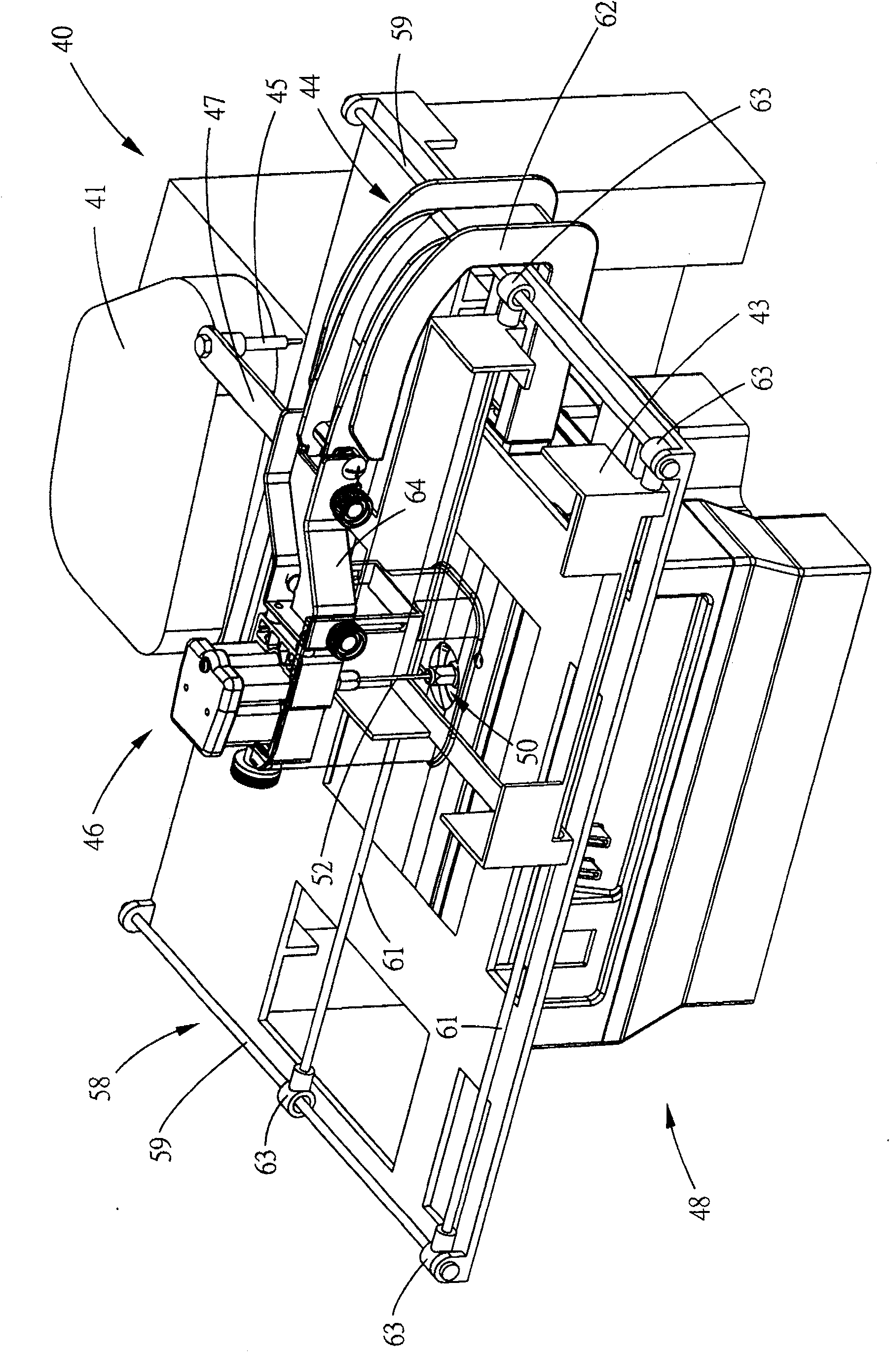 Duplicating cutting machine