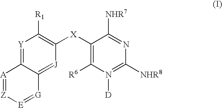 Diaminopyrimidines as P2X3 and P2X2/3 modulators