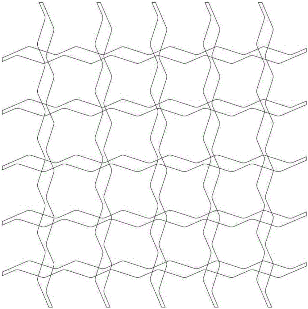 Fortified straight-flow biological contact oxidation pond and operation method thereof