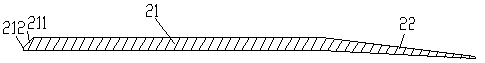 Bending multi-stage rod ion focusing transmission component