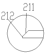 Bending multi-stage rod ion focusing transmission component