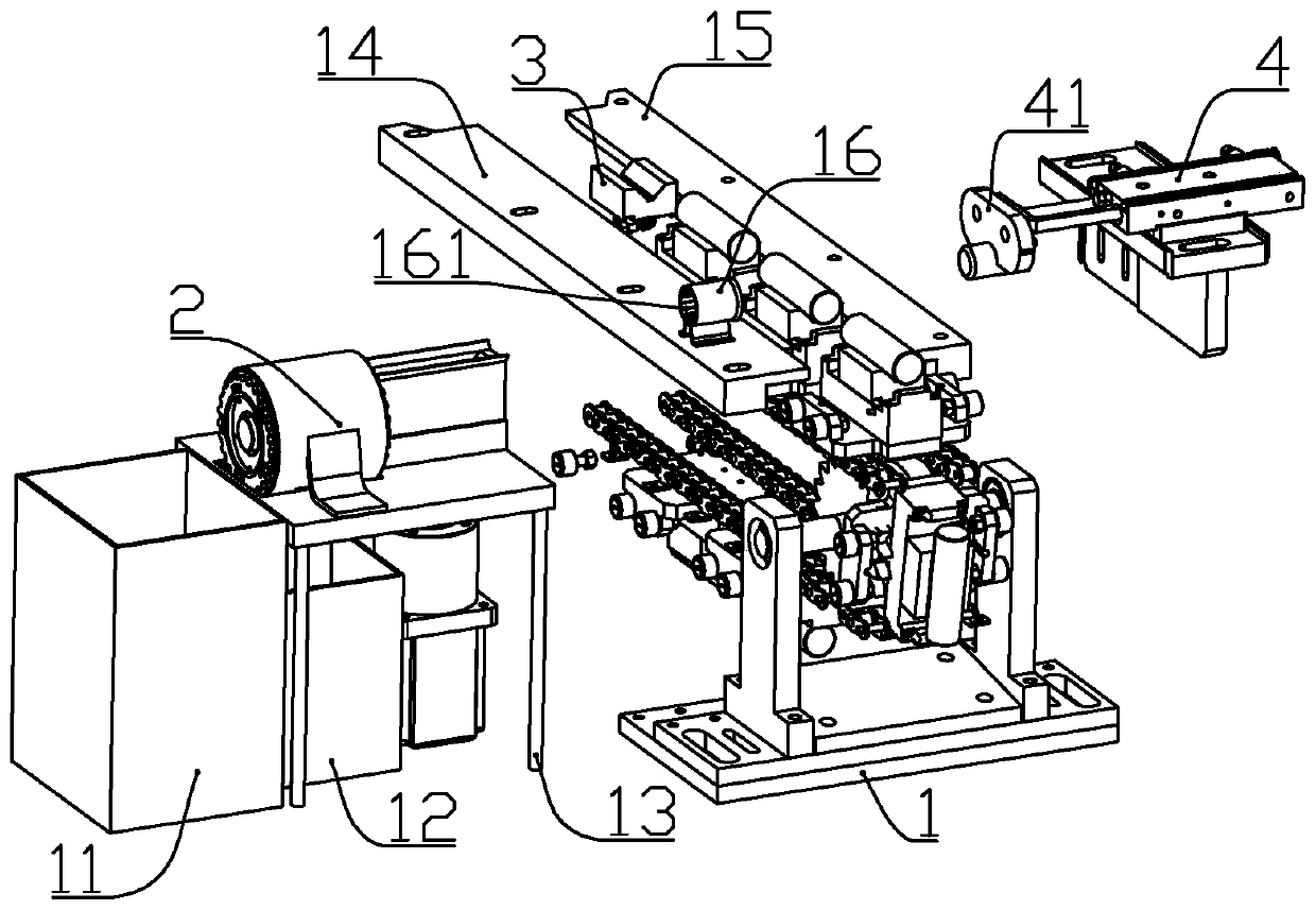 Full-automatic battery film stripping equipment