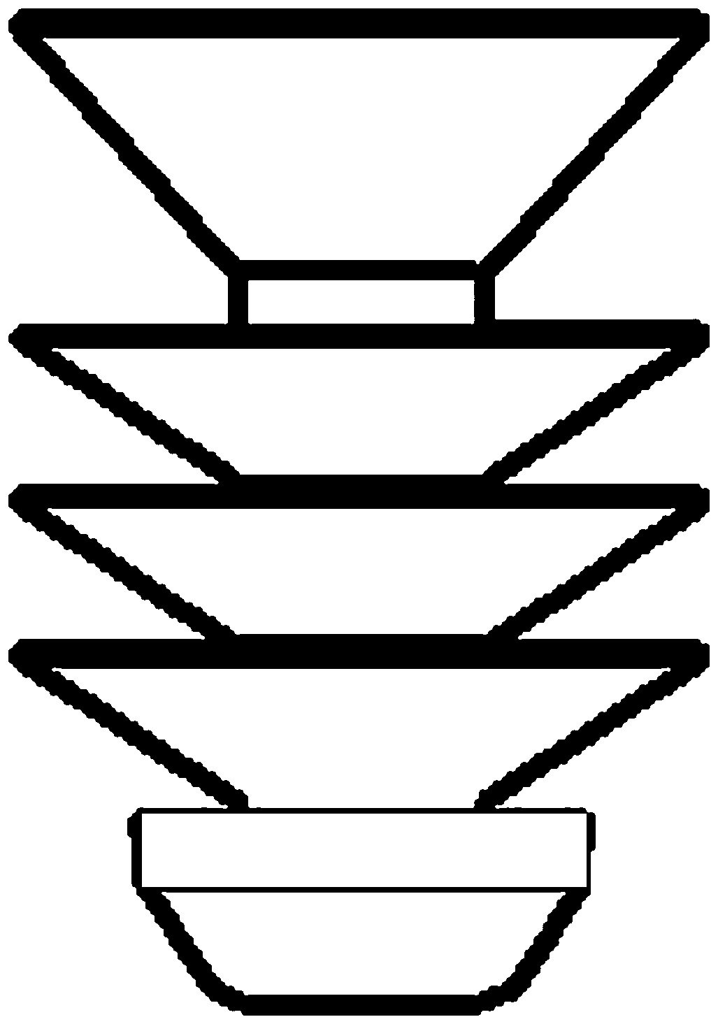 Sectioned well cementation technology for deep trona drilling and mining