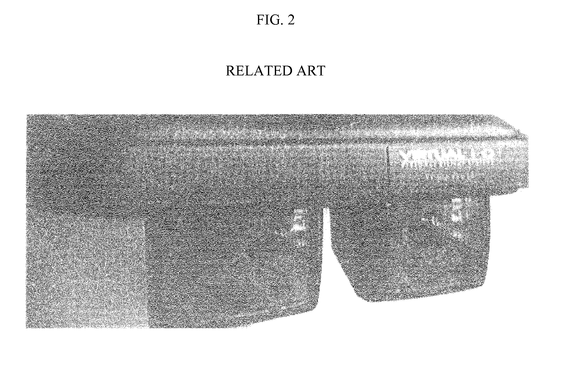 See-through display device capable of ensuring ambient field-of-view