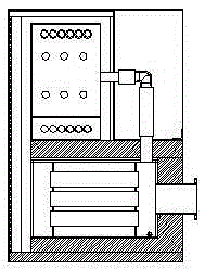 High-efficiency online oven for steel wires