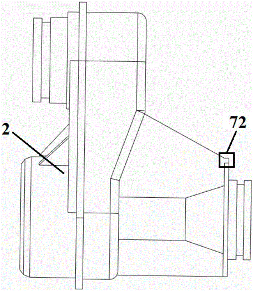 Guide vane for improving self-priming performance of jet-type centrifugal pump