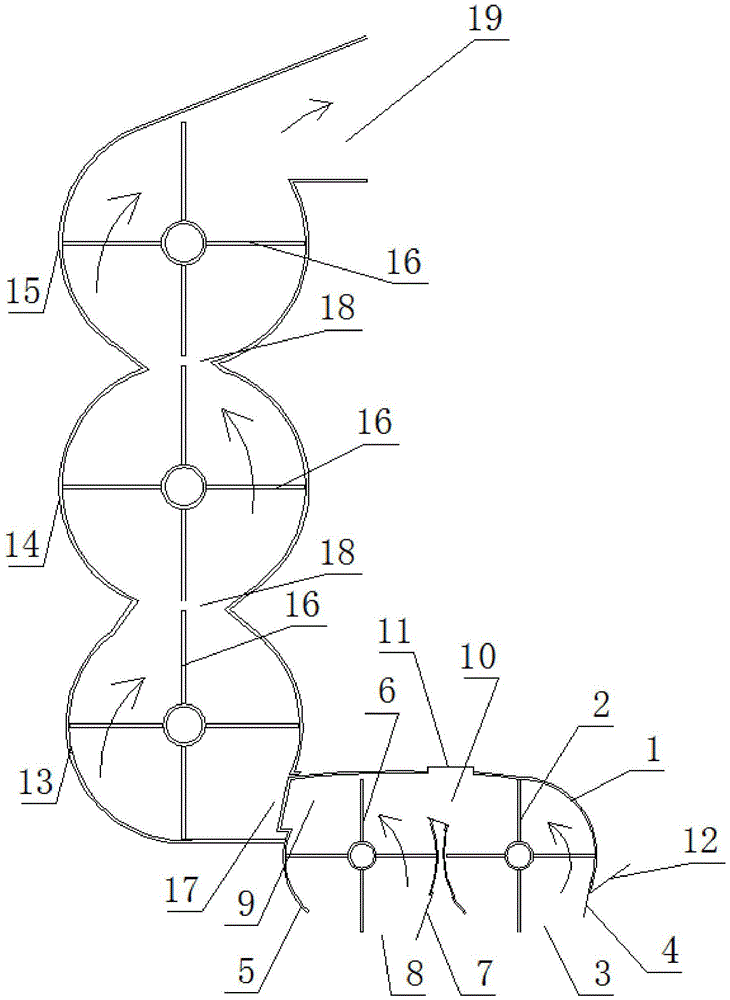 Dual-rolling broom sweeping mechanism for sweeping vehicle