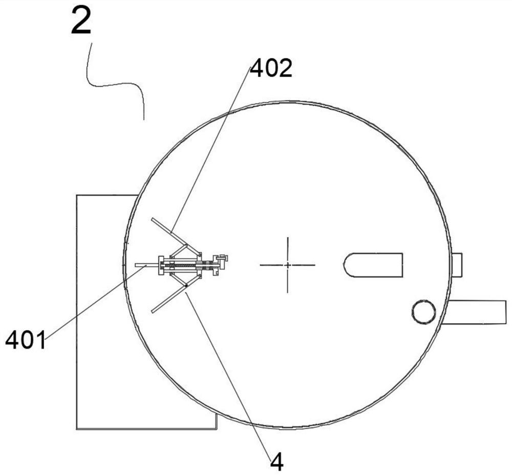 PVA extraction device for PVA-containing wastewater