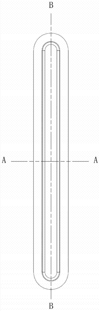 Waterproof button structure and mobile terminal device