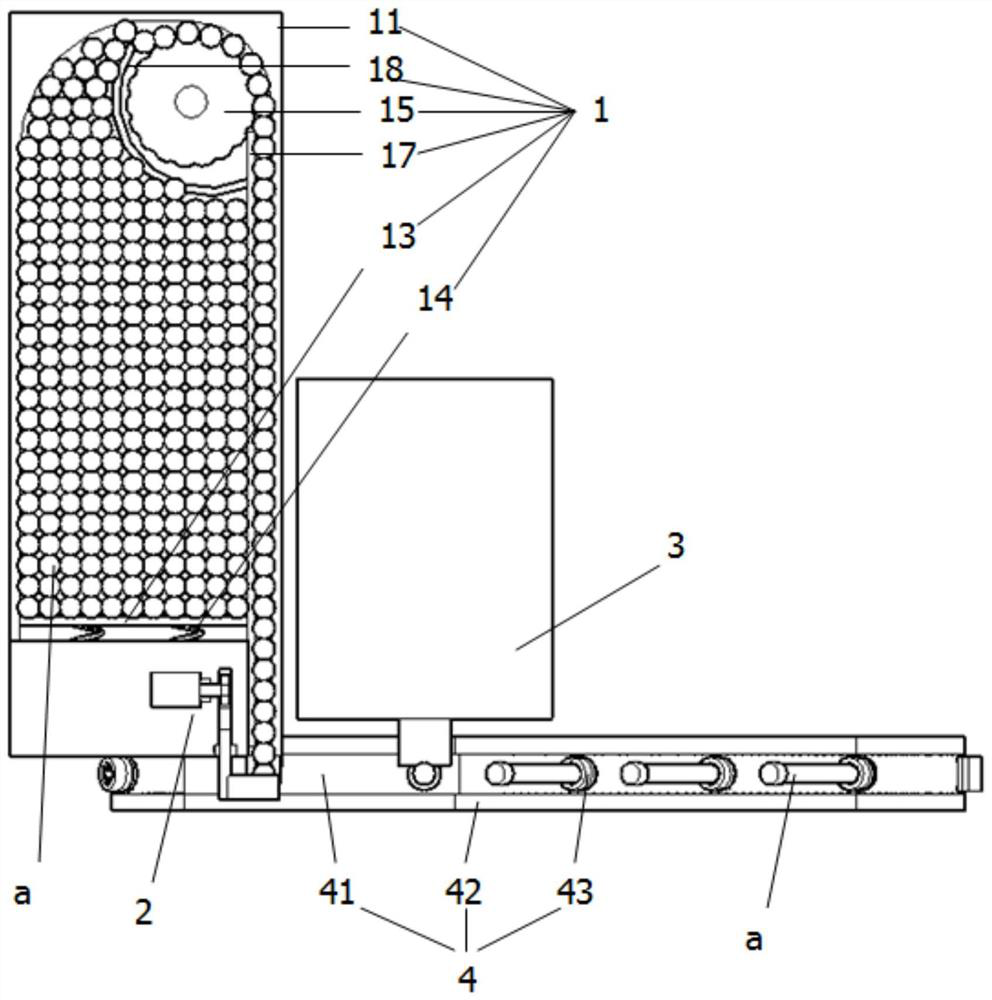 A blood collection tube storage and delivery device