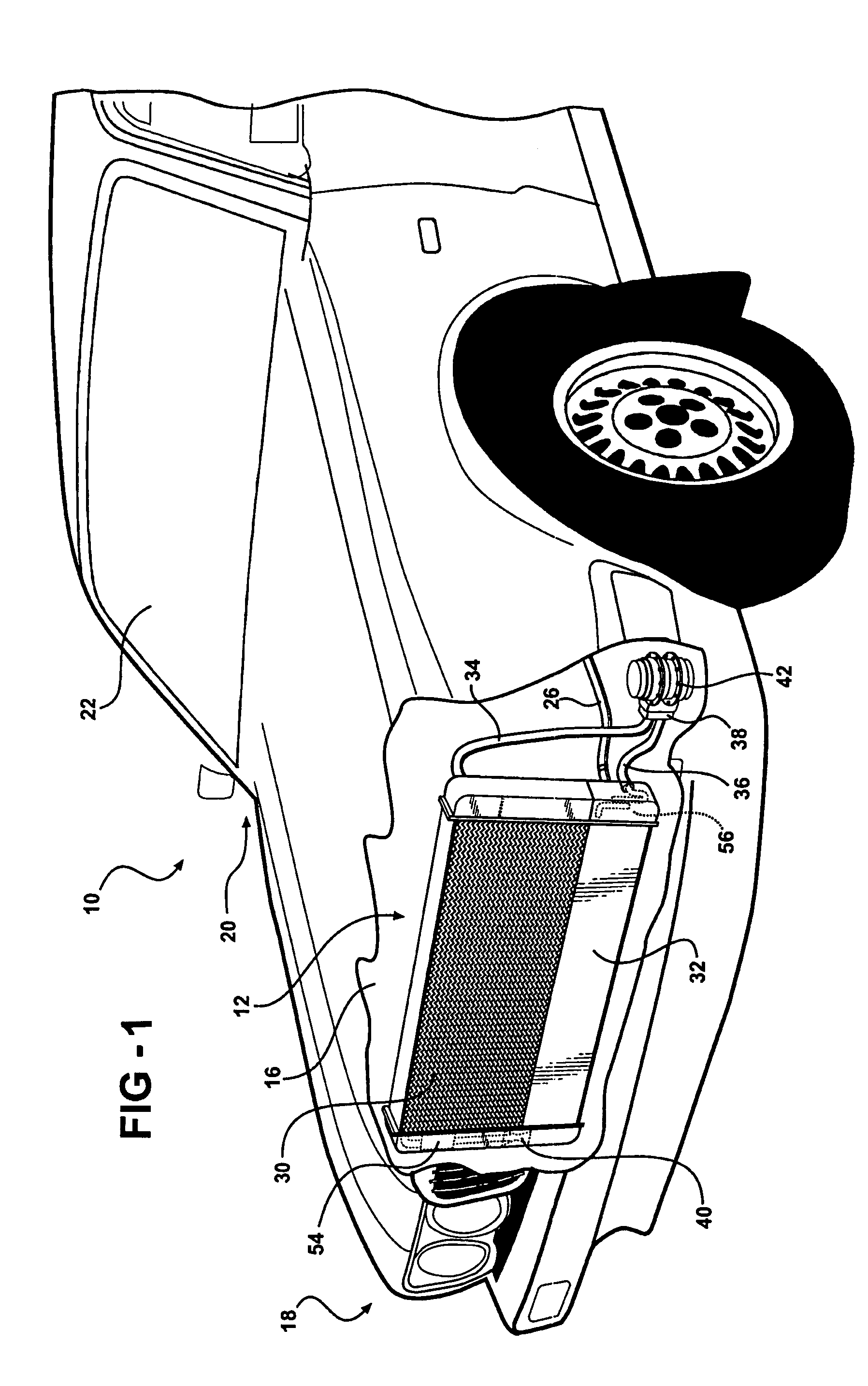 Front-end integral air-conditioning unit