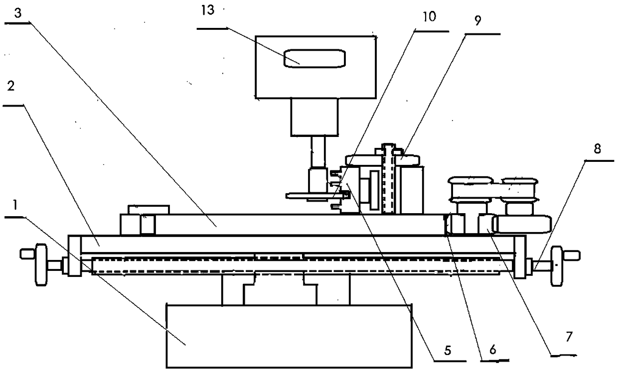 Gland segment grooving device