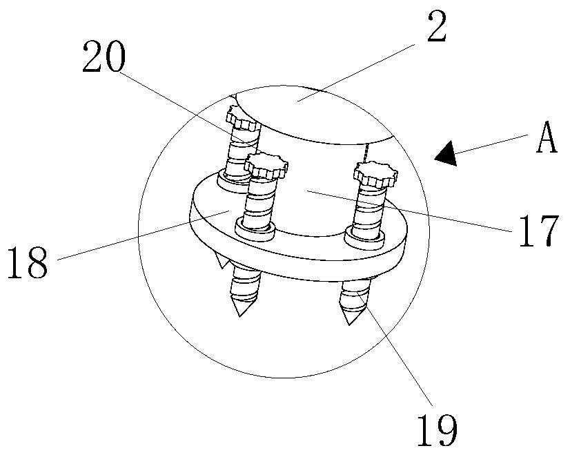 Light high-strength tent support