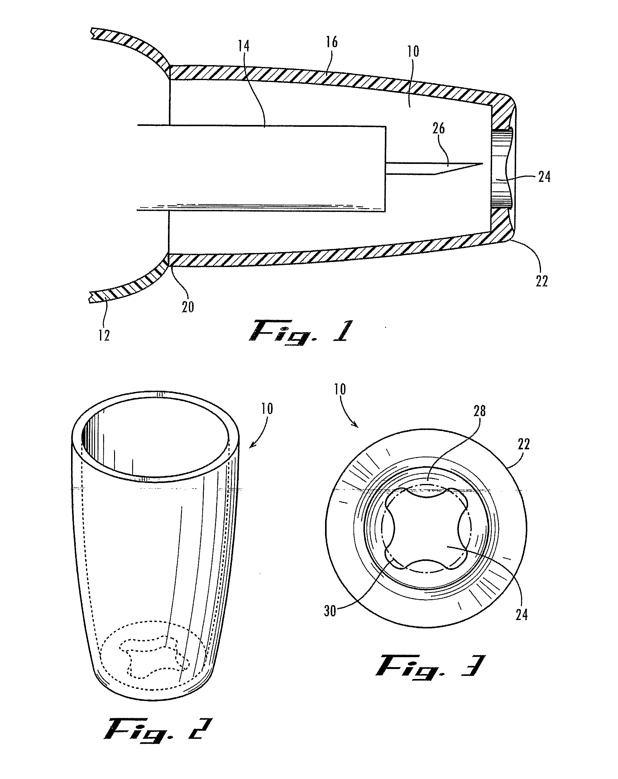 Endcap for a Sampling Device