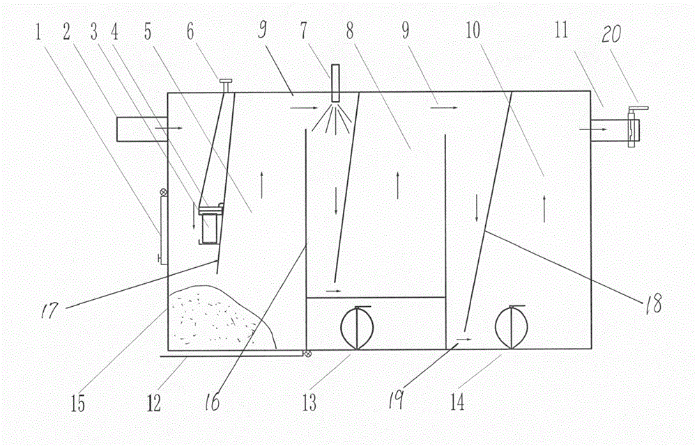 Negative-pressure wind cuttings removal construction method for underground coalmine gas drainage borehole