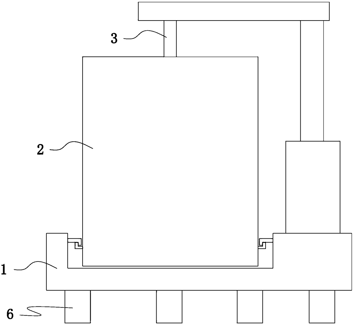 Stirring device used for ink processing