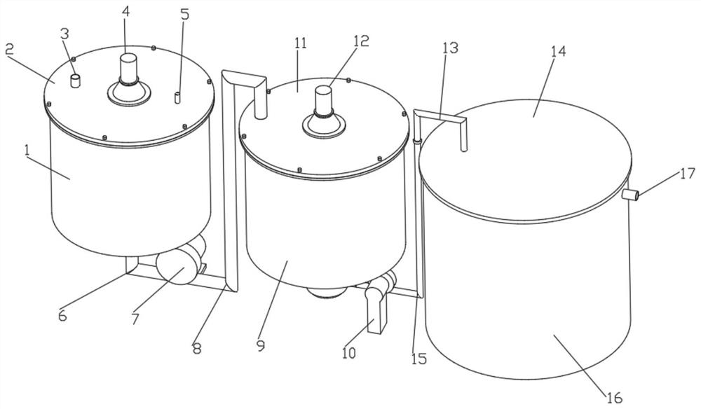 Water purifying device with filtering function