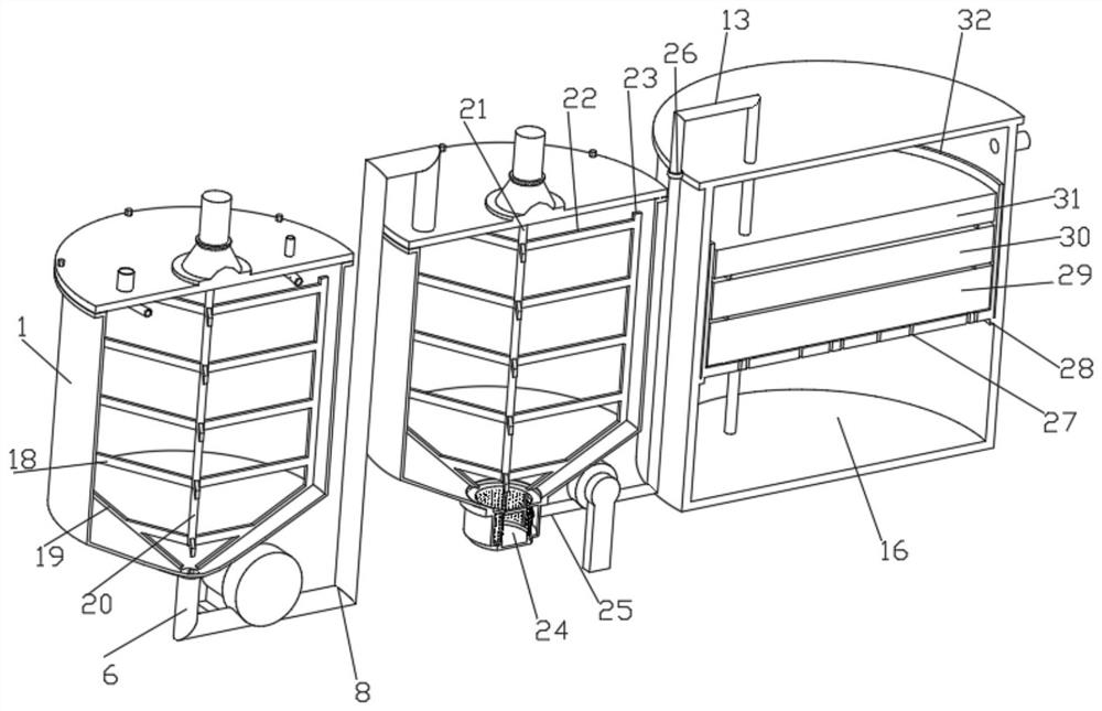 Water purifying device with filtering function