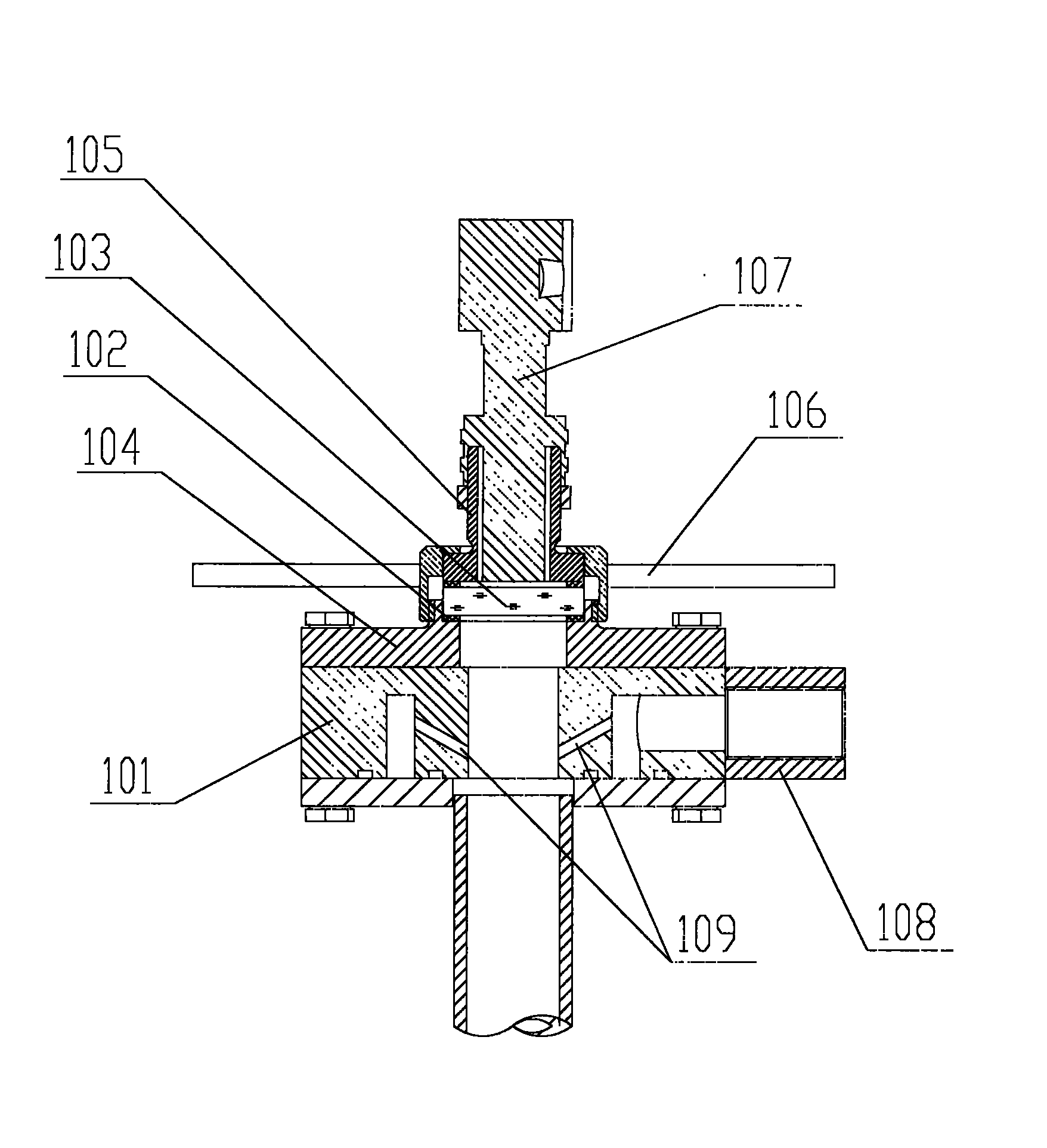 Cooling device of flame detector