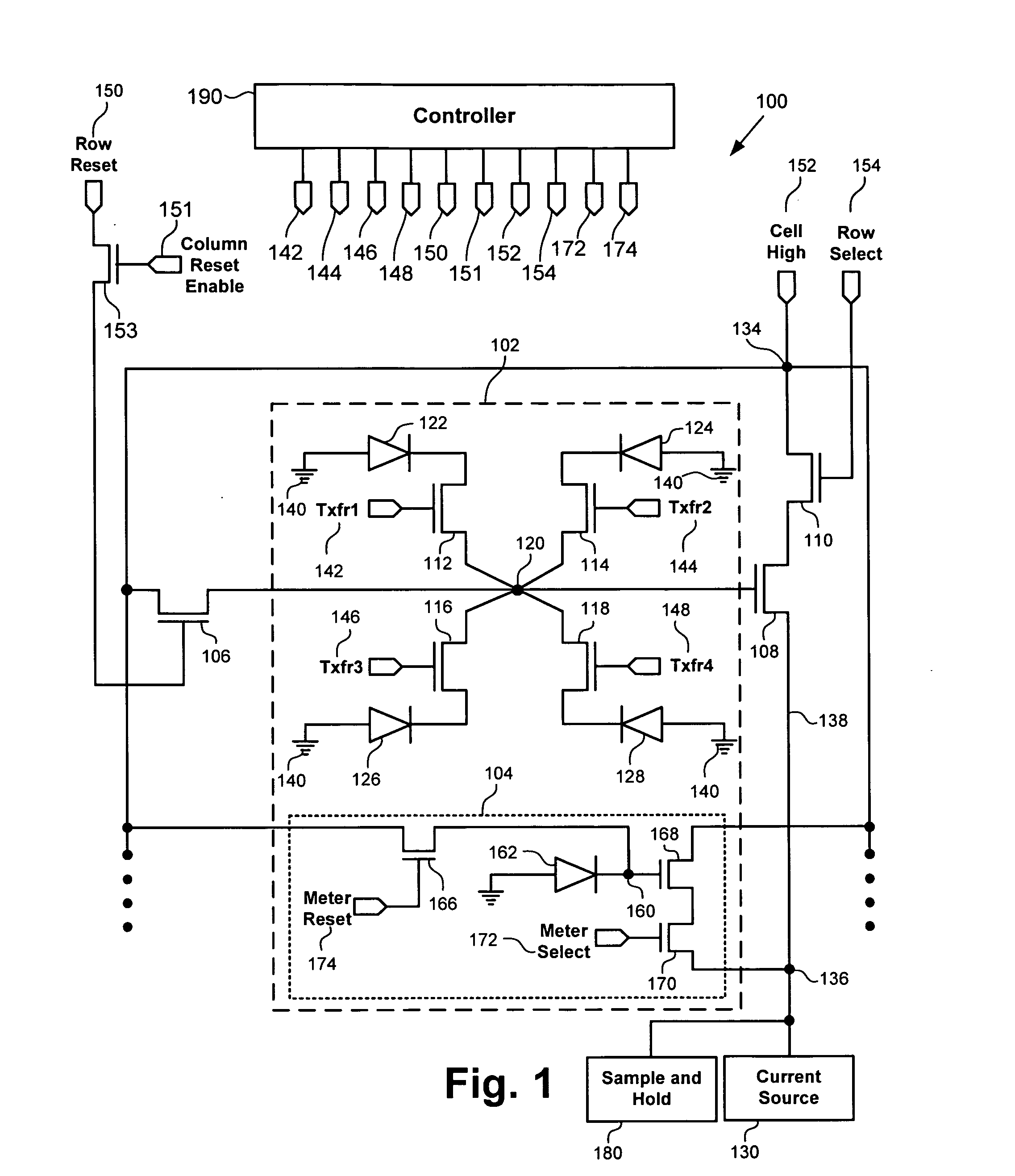 Wide dynamic range image sensor and method of use