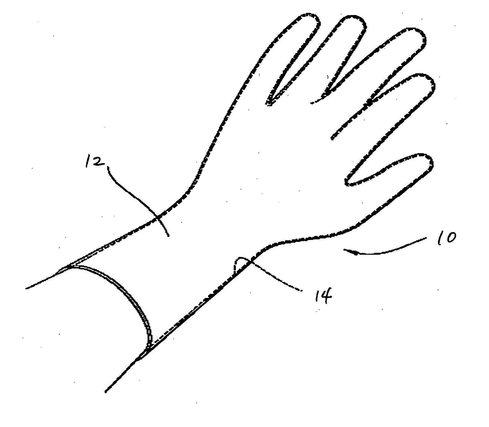 Application of an antimicrobial agent on an elastomeric article