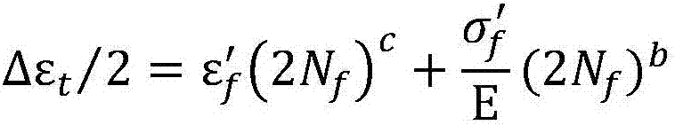 Turbine rotor blade accelerated life test load design method taking regard of flight damage