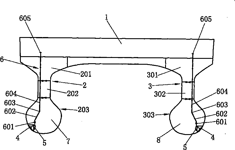 Small waterplane area twin-hull ship