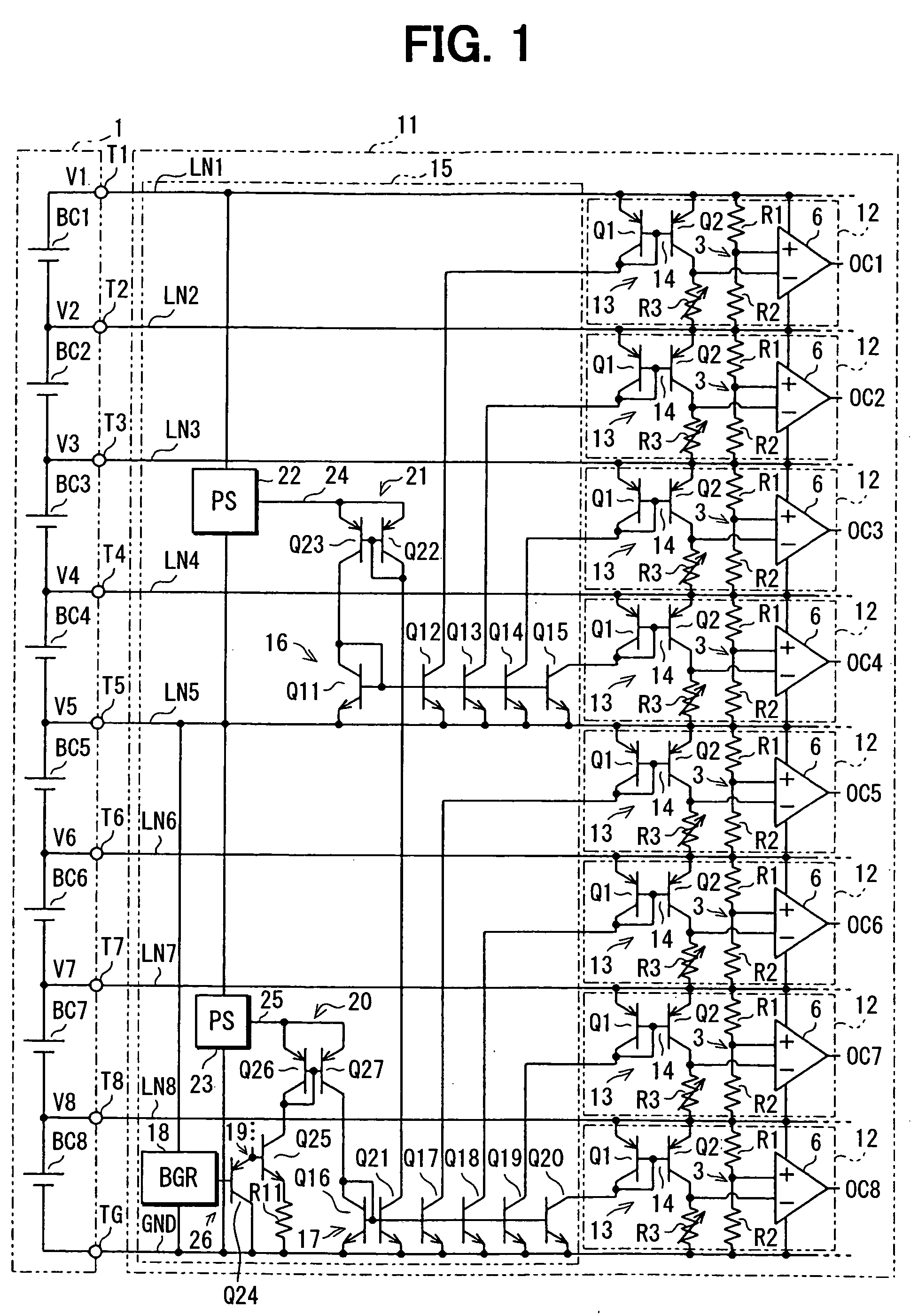 Current mirror circuit and constant current having the same