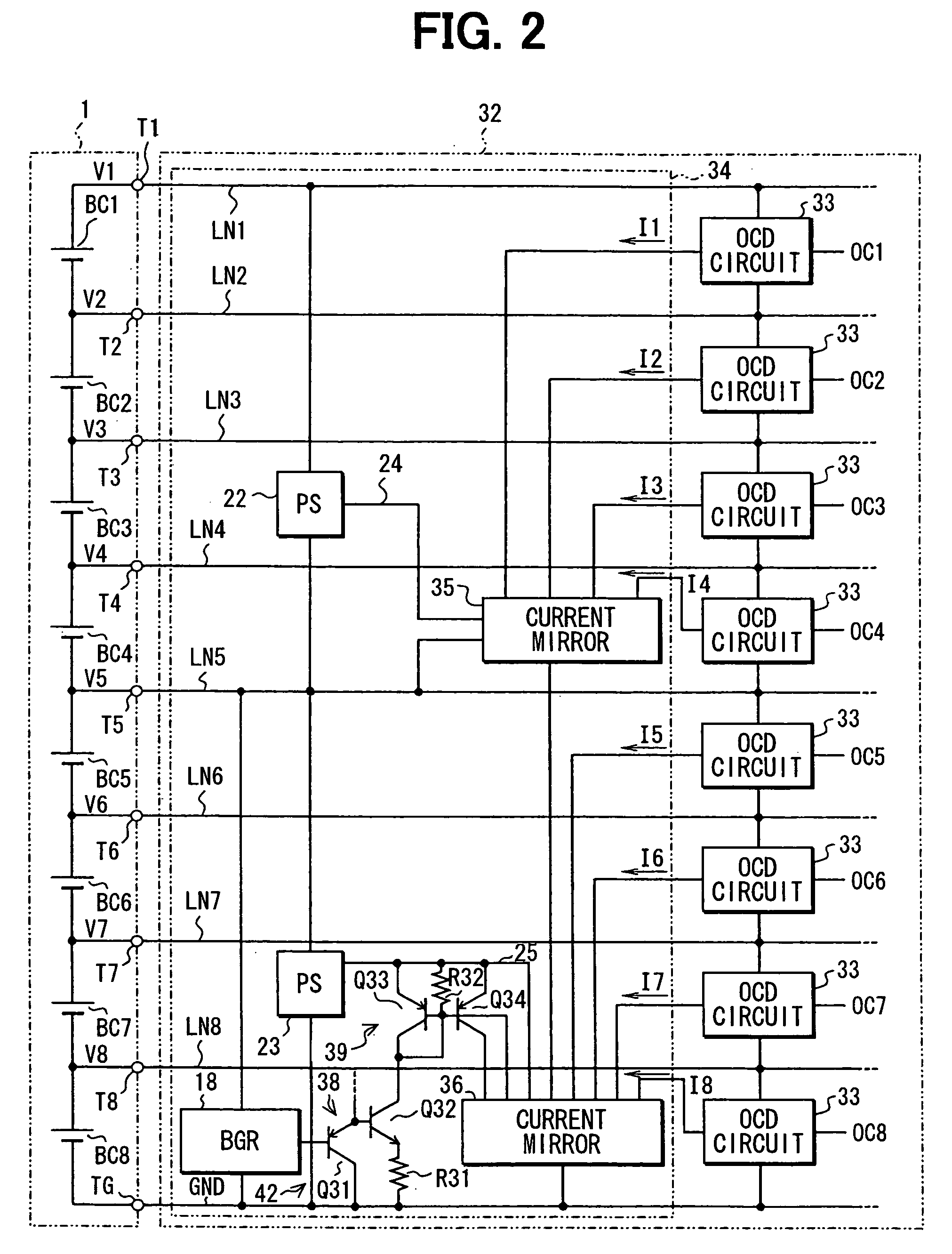 Current mirror circuit and constant current having the same